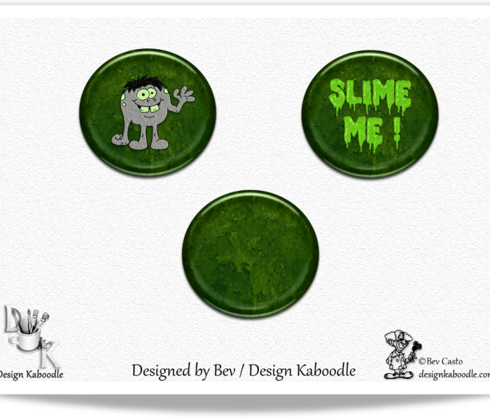 Toxic Waste Buttons